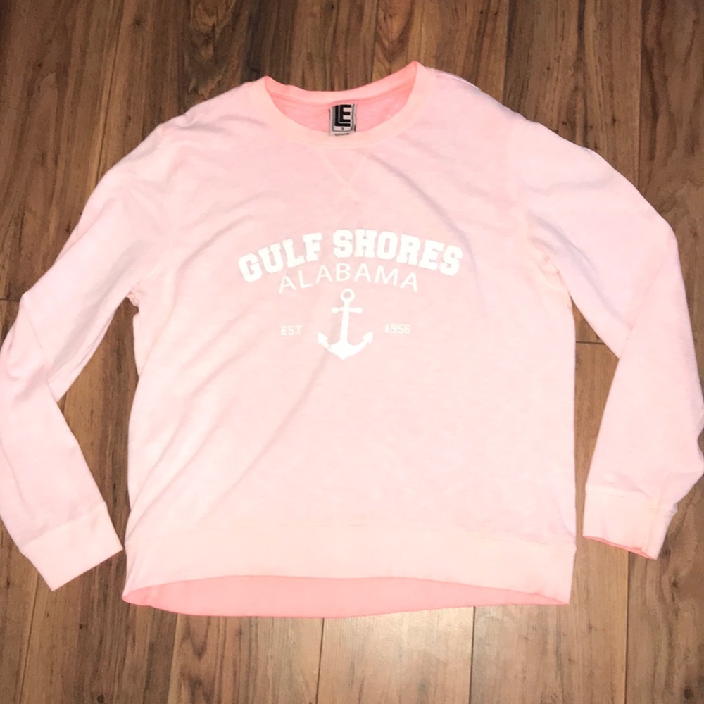Pink sweatshirt